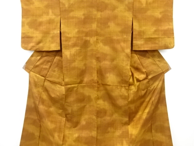 JAPANESE KIMONO / FUSHI TSUMUG / HITOE / WOVEN BOKASHI PATTERN